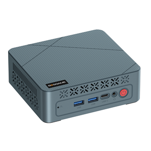 BOSGAME E2 แอร์มินิพีซี AMD Ryzen 5 3501U แรม 8GB SSD 256GB |   จอแสดงผล 4K สามจอผ่าน USB-C/Dual/Gigabit Ethernet รองรับ Win11 Pro E2 Ai - Product Image 4