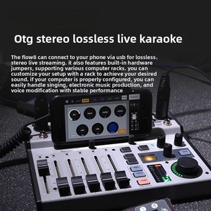 BEHRINGER/Behringer FLOW8 Mezclador de Tarjeta de Sonido Digital Profesional para Transmisión <span class=keywords><strong>en</strong></span> <span class=keywords><strong>Vivo</strong></span> y Grabación con Efectos - Product Image 4
