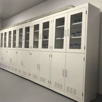 Armoire de stockage de laboratoire robuste pour produits chimiques, verrerie et acier inoxydable, armoires de stockage ESD pour la biomédecine