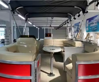 Allsea Pontoon Yachts haut de gamme Catamaran 26FT Double Deck Pontoon Party Boat (Cross-border)