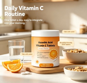 <span class=keywords><strong>Compresse</strong></span> di Vitamina <span class=keywords><strong>C</strong></span> OEM ODM, 1000 <span class=keywords><strong>Compresse</strong></span>, Integratore Alimentare Quotidiano per Adulti, Non Adatto ai Neonati - Product Image 4