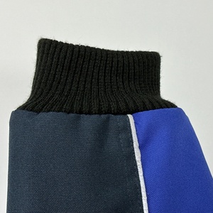 Veste imperméable de style décontracté pour hommes de haute qualité tissu tissé avec logo personnalisé avec col montant fermeture éclair polaire dernier style hiver - Product Image 4