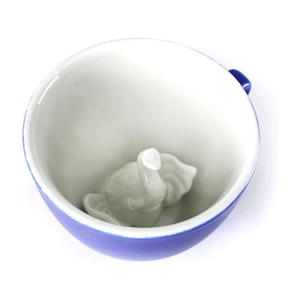 <span class=keywords><strong>Tasse</strong></span> tiki éléphant de forme personnalisée en céramique avec poignée en porcelaine ensembles de tasses tiki en verre cocktail - Product Image 4