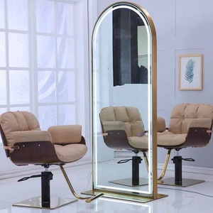 Espejos de Pared Estilo Americano para Estilistas de Peluquería con Luces LED - Product Image 1
