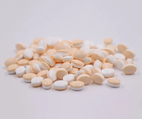 Bonbons en comprimés bicolores aromatisés aux fruits sans sucre au Xylitol OEM/ODM pour une haleine fraîche en bouteille