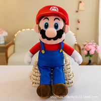 Peluche Super Douce de Dessin Animé Oncle Mario, Tailles Variées, Thème Casquette de Jeu, Poupée pour Machine à Pinces, Cadeau d'Anniversaire pour Enfants, Meilleure Vente