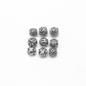 Separadores de acero inoxidable Yunnique, redondos, para la fabricación de pulseras GZY-PJ03 - Product Image 5
