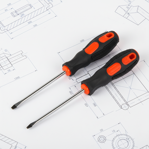 مفك براغي Phillips متعدد الوظائف ومزود بيد مساج ويدخل فى شكل فتحة مفك مغناطيسي باللون البرتقالي والأسود للبيع بالجملة - Product Image 1