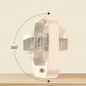 Ventilador de Escritorio USB con Carga USB a Precio Competitivo, Nuevo Ventilador de Escritorio para Estudiantes, Regalo, Cinco Velocidades, Ventilador de Aire de Plástico con Batería - Product Image 4