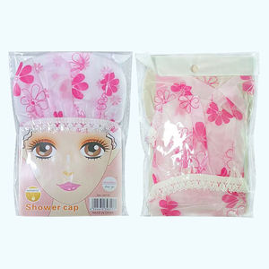 Gorros de Ducha EVA Personalizados con Estampado de Dibujos Animados, Impermeables, con Banda Elástica, Gorro de Baño de PE con Diseño Moderno - Product Image 4