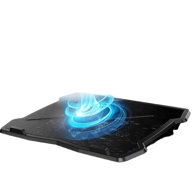 Ultra Slim Portable USB Powered Plastic 2Fans Air-Cooled Gaming Laptop Cooler Adjustable Speed Cooling Pad Universal Laptop Size
