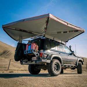 Outdoor 4x4 Awing Car Roof Tent Quick Open Large 270 Degree Roof Side Awning Free <strong>Standing</strong> for Cars Camp Tent Car <strong>Rooftop</strong> Tent - Product Image 3