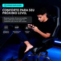 Chaise de bureau pivotante à 360 degrés en cuir noir, chaise de jeu inclinable en mousse rembourrée OEM économique pour un confort optimal