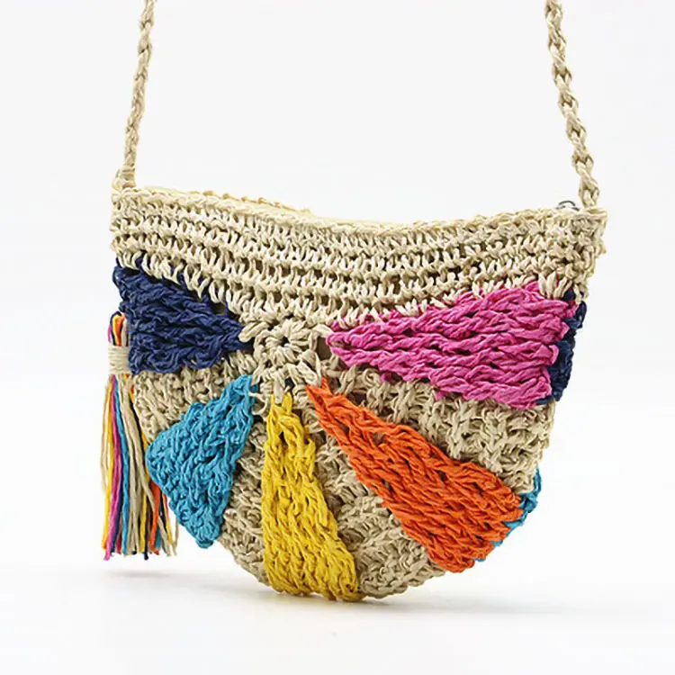 2023 Chinese cheap online shopping handbags custom handmade bali rattan bags for women