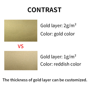 Công Nghệ PVD Bán Chạy Lá Vàng Cát Thô 24K Cho Tranh Thủ Công Vàng Và Hoa Hồng Lá Vàng - Product Image 3