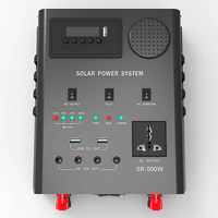Contrôleur de charge hybride éolien et solaire W-TEL mppt système solaire hybride 20kw complet