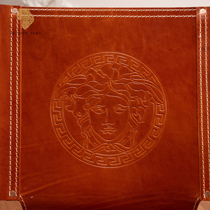 Stile italiano Vintage danese progettato <span class=keywords><strong>in</strong></span> <span class=keywords><strong>legno</strong></span> massello sedia <span class=keywords><strong>in</strong></span> pelle <span class=keywords><strong>con</strong></span> bracciolo ristorante sedia da campeggio per tavolo Cafe - Product Image 3