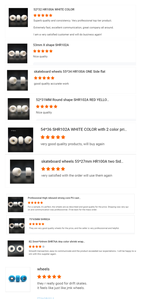 لوح تزلج احترافي مطبوع حسب الطلب من شركة تصنيع المعدات الأصلية ، عجلات لوح تزلج فارغة 50 ، 51 ، 52 ، 53 ، 50 ، لوح تزلج فارغ - Product Image 6