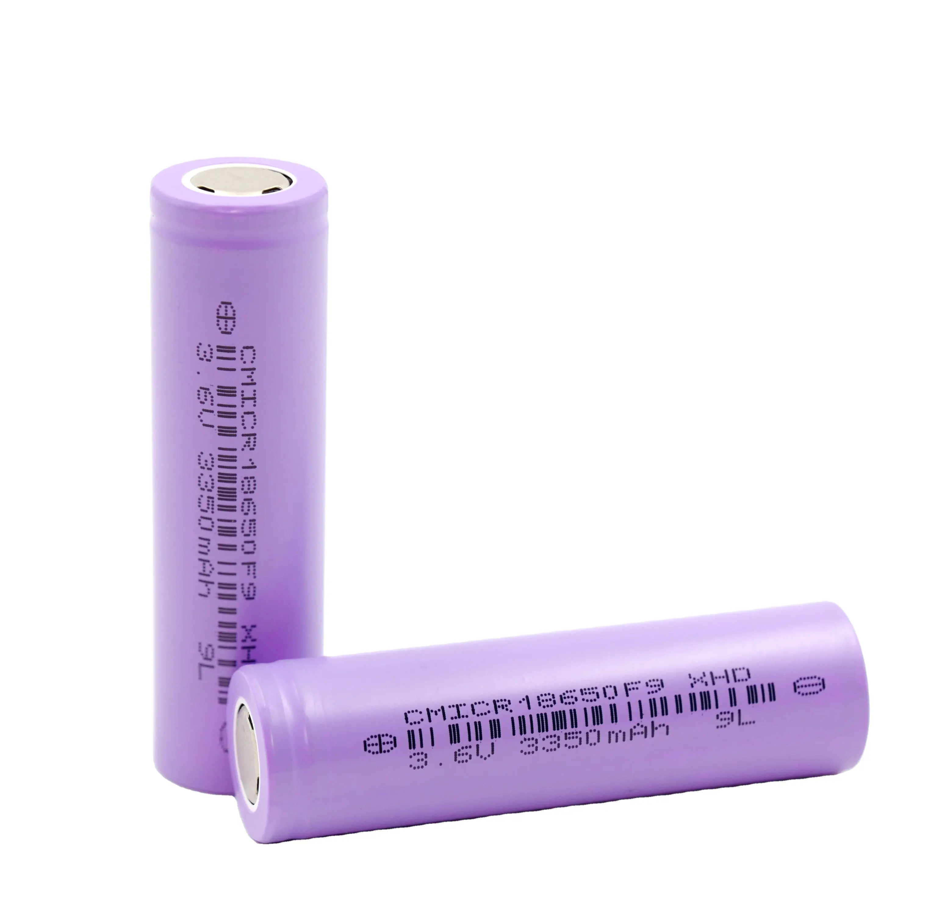 CHAM-célula de iones de litio recargable, pila cilíndrica de alta velocidad 18650, 3,7 v, 3,6 v, batería KC 18650, 3350mah