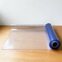 Feuille de plastique PVC de qualité alimentaire industrielle, épaisseur 0,5 mm-7 mm, imperméable, transparente, en rouleau, service de découpe sur mesure