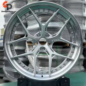 Jantes forgées argentées GPW personnalisées en 2 pièces, multi-branches, à déport profond, 18 19 20 21 22 pouces, 5x112/120 pour BMW M3 M4 <span class=keywords><strong>Mercedes</strong></span> <span class=keywords><strong>C63</strong></span> Audi RS5 - Product Image 1