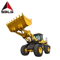 SDLG L953F 4 tonnes avec 3.0m pelle drague pompe construction liste de prix mini chargeuse sur pneus 4x4 chine chargeuses sur pneus