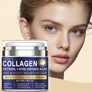 <span class=keywords><strong>Crema</strong></span> de retinol para cara, <span class=keywords><strong>cuello</strong></span>, <span class=keywords><strong>crema</strong></span> de colágeno para tensar la piel, hidratante facial antienvejecimiento, día y noche para mujeres y hombres - Product Image 1