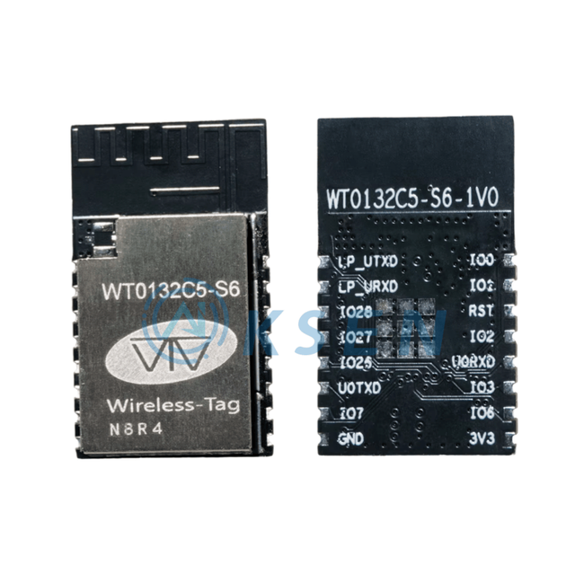 AI-KSEN WT0132C5-S6 Esp32-C5 Based Wireless Tag WiFi 6 Module with BLE & Zigbee Thread Gateway IoT Device for AIoT Smart Home