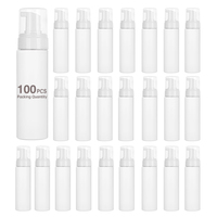 Emballage de savon liquide de voyage portable en gros 200ml bouteille vide de pompe moussante de savon nettoyant pour le visage pour les mains avec distributeur