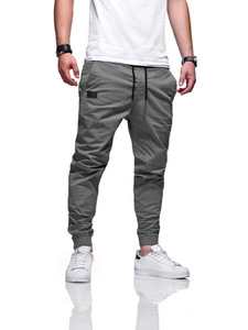 Nuovi <span class=keywords><strong>Pantaloni</strong></span> <span class=keywords><strong>Cargo</strong></span> da <span class=keywords><strong>Uomo</strong></span> Casual Business Stile Europeo e Americano con Coulisse e Laccetti alla Caviglia - Product Image 5