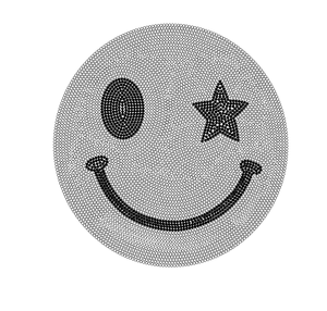 Mặt Cười <span class=keywords><strong>Rhinestone</strong></span> Hoodie Logo Sắt Trên <span class=keywords><strong>Rhinestone</strong></span> Hotfix Nhiệt <span class=keywords><strong>Rhinestone</strong></span> Chuyển, Sticker Cho T-Shirts Cô Gái Của Quần Áo - Product Image 1