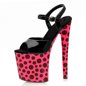 <span class=keywords><strong>Scarpe</strong></span> da Donna Super Alte 8 Pollici, Sandali con Plateau Sexy, Tacchi Alti 20cm per Club, <span class=keywords><strong>Scarpe</strong></span> Esotiche alla Moda - Product Image 2