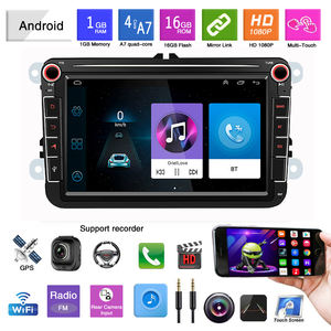 Autoradio Android Double Din, 8 pouces, Audio stéréo, lecteur DVD vidéo multimédia, Carplay, pour <span class=keywords><strong>Volkswagen</strong></span> - Product Image 4