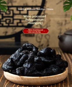 Huang Jing Chinese Flavor Tea Steamed Rhizoma Polygonati 100% Natural Herbs Raw Nine Times Prepared - Product Image 6