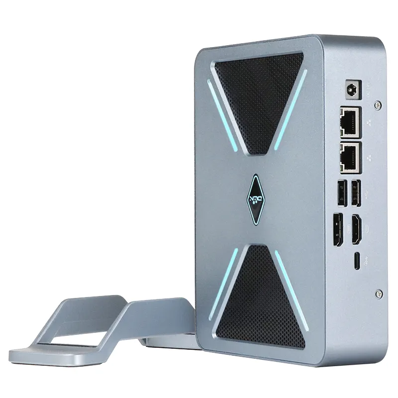 SIBOLAN-miniordenador con pantalla HD DP tipo c, DDR4, NVME, SSD, 2700HU, 3550H, AMD, para juegos, minipc