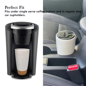Tazza da Viaggio in Ceramica Personalizzata Riutilizzabile con Doppia Parete e Coperchio Isolante - Product Image 5