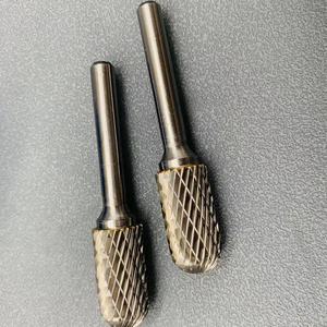 Juego de brocas rotativas de carburo de tungsteno GwTungsten, rebabas de tallado de corte de 1/8 "para herramienta <span class=keywords><strong>Dremel</strong></span> - Product Image 2