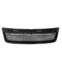 Penutup jala kisi depan hitam ABS plastik kualitas tinggi aksesori Kit Bumper untuk Forester 2009-2013