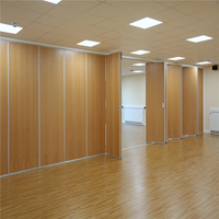 Partition murale coulissante, panneau acoustique amovible pour porte d'hôtel
