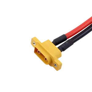 Amass XT90NE Embedded Panel Mount Connector 30A 8AWG 10AWG 10CM 20CM 50CM Custom RC Wire Harness - Product Image 6