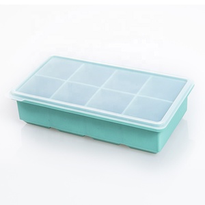 <span class=keywords><strong>Amazon</strong></span> Venta caliente 1 8 cubos de <span class=keywords><strong>hielo</strong></span> de silicona bandeja cubo gelatina moldes de silicona bandeja de cubitos de <span class=keywords><strong>hielo</strong></span> de - Product Image 2
