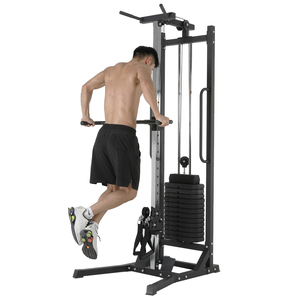 Palestra Monostazione Leg Extension Attrezzatura Multifunzionale per Allenamento di Forza Fitness Domestico Trainer Funzionale in Acciaio - Product Image 5