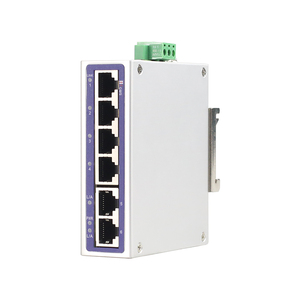 6-Port <b>Switch</b> Industrial Power Input 12-48V <b>Network</b> <b>Switches</b> 4*10/100M Port + 2 Uplink Ethernet - Product Image 1