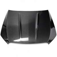 Capot moteur en fibre de carbone 3K Twill noir brillant pour Mercedes W205 C43 C63 AMG (2015-2021) – Fixation par boulons
