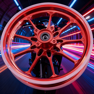 Jantes CNC en aluminium de 12 pouces à montage direct pour Honda Giorno - Jantes en alliage à motif personnalisé pour l'Asie du Sud-Est - Product Image 4