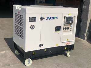 NPC Portable 13kva 1/3 Phase Silent diesel <strong>Generator</strong> Set Automatically Starts ATS Low <strong>Noise</strong> 220v 60hz 12V DC - Product Image 2
