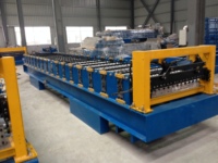 Type de nervure produit ondulé fabrication de tôle de tuile de rouleau de couleur froide formant la machine de toit de presse de prix