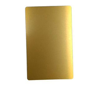 Carte de visite personnalisée en métal de luxe en aluminium et acier inoxydable Carte de visite personnalisée en métal avec impression au laser et <span class=keywords><strong>code</strong></span> QR - Product Image 3