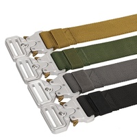 Sabuk Taktis Universal Nylon Berkualitas Tinggi untuk Luar Ruangan, Tugas Berat, Dapat Disesuaikan, Lepas Cepat, Perlengkapan Pertahanan Diri