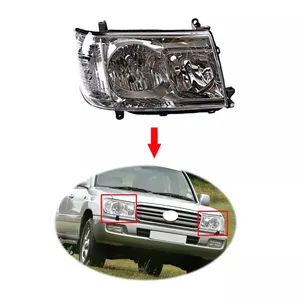 Original HID xenon headlight headlamp for toyota land cruiser FJ100 2005 2006 81130-60A90 81170-60A90 head light head lamp